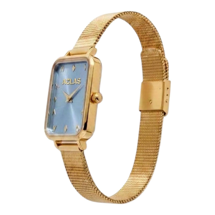 Reloj de mujer Sama | Esfera azul con números árabes