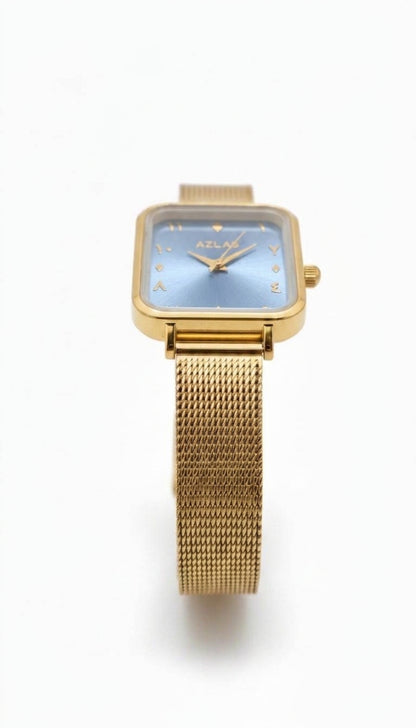 Reloj de mujer Sama | Esfera azul con números árabes