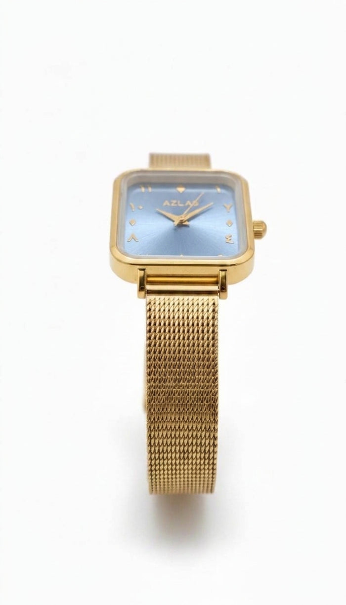 Reloj de mujer Sama | Esfera azul con números árabes