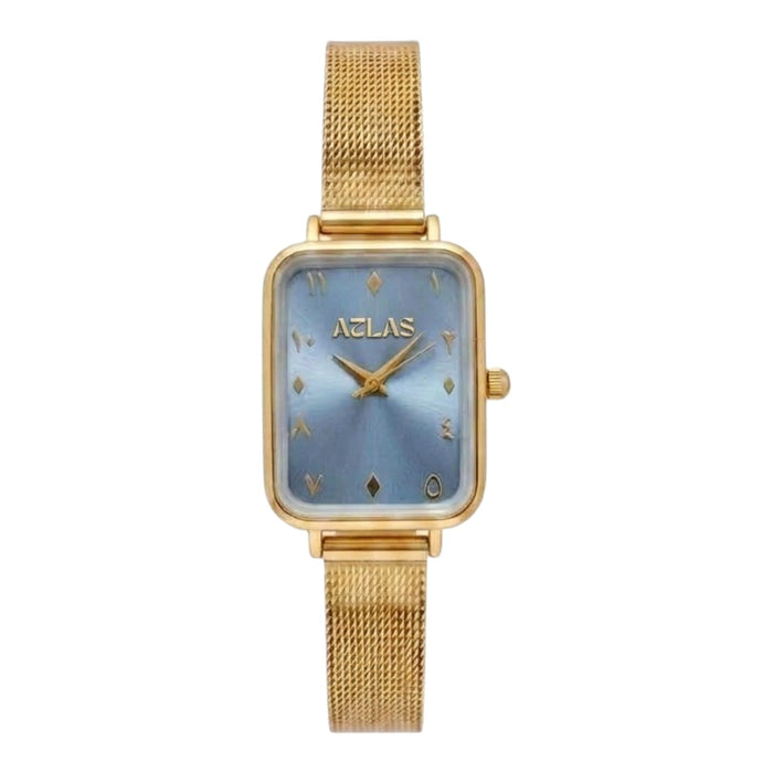Reloj de mujer Sama | Esfera azul con números árabes